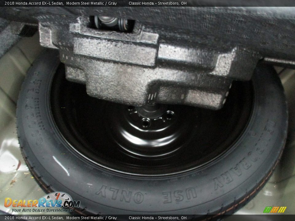 2018 Honda Accord EX-L Sedan Modern Steel Metallic / Gray Photo #14