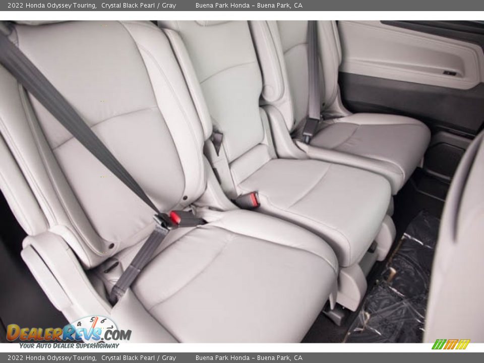 2022 Honda Odyssey Touring Crystal Black Pearl / Gray Photo #31