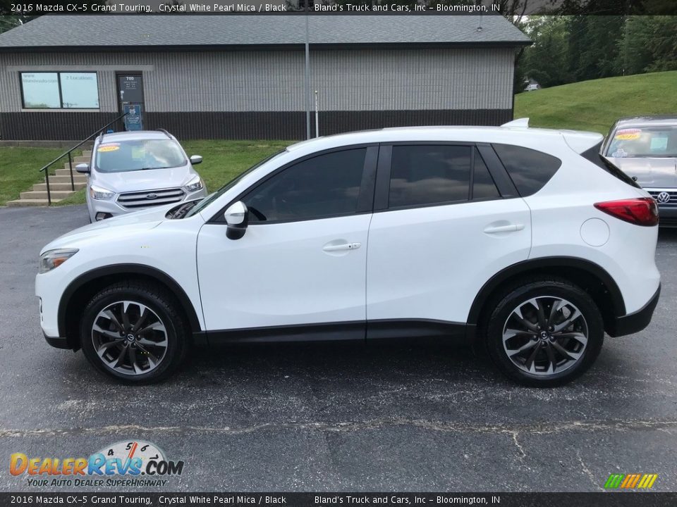 2016 Mazda CX-5 Grand Touring Crystal White Pearl Mica / Black Photo #1