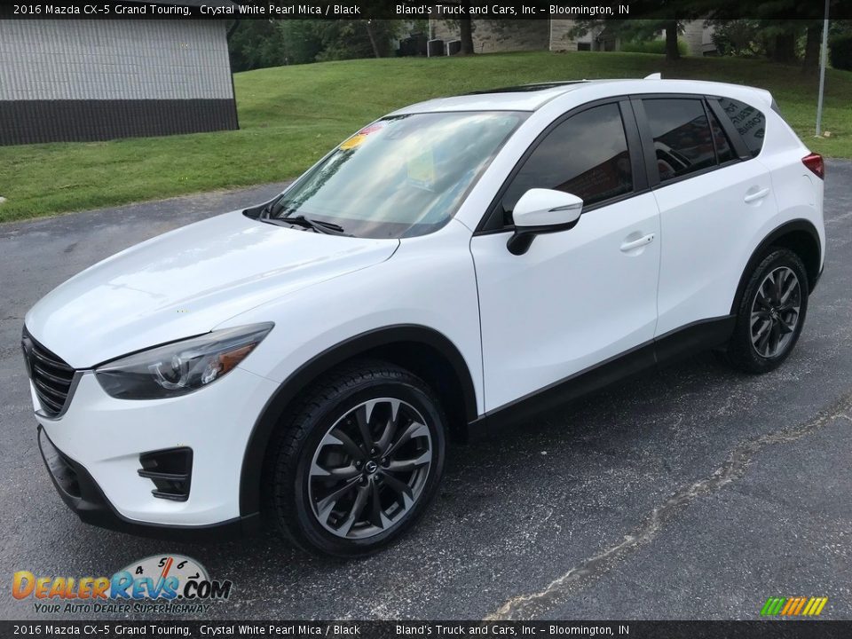 2016 Mazda CX-5 Grand Touring Crystal White Pearl Mica / Black Photo #2