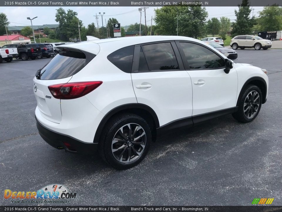 2016 Mazda CX-5 Grand Touring Crystal White Pearl Mica / Black Photo #6