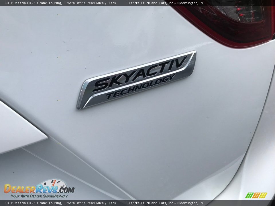 2016 Mazda CX-5 Grand Touring Crystal White Pearl Mica / Black Photo #8