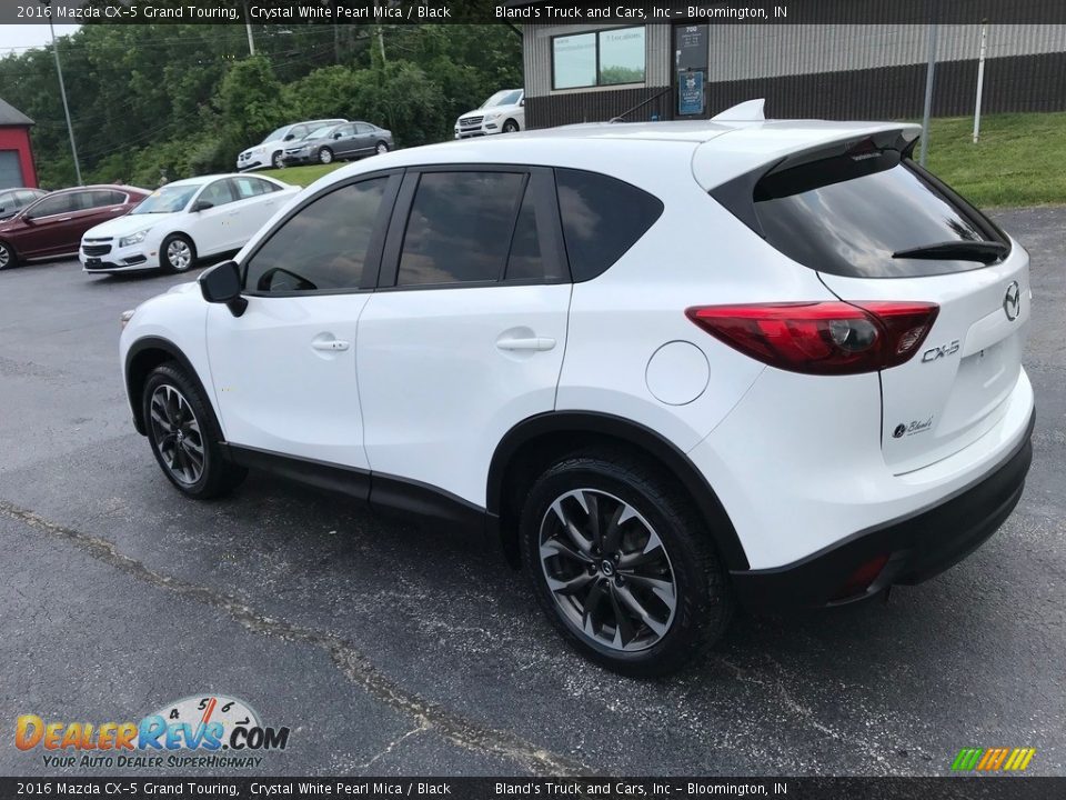 2016 Mazda CX-5 Grand Touring Crystal White Pearl Mica / Black Photo #10