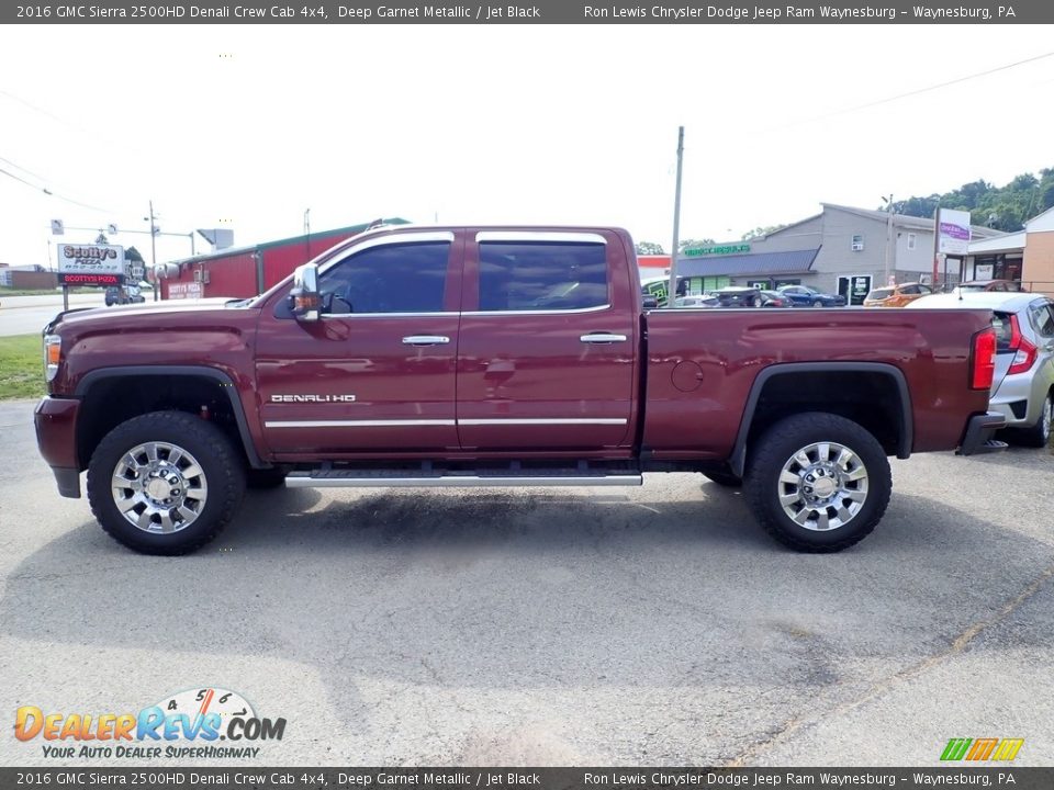 Deep Garnet Metallic 2016 GMC Sierra 2500HD Denali Crew Cab 4x4 Photo #3