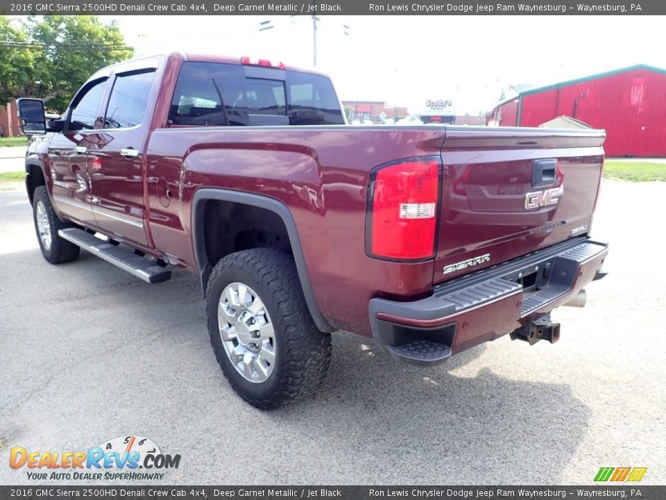 Deep Garnet Metallic 2016 GMC Sierra 2500HD Denali Crew Cab 4x4 Photo #4