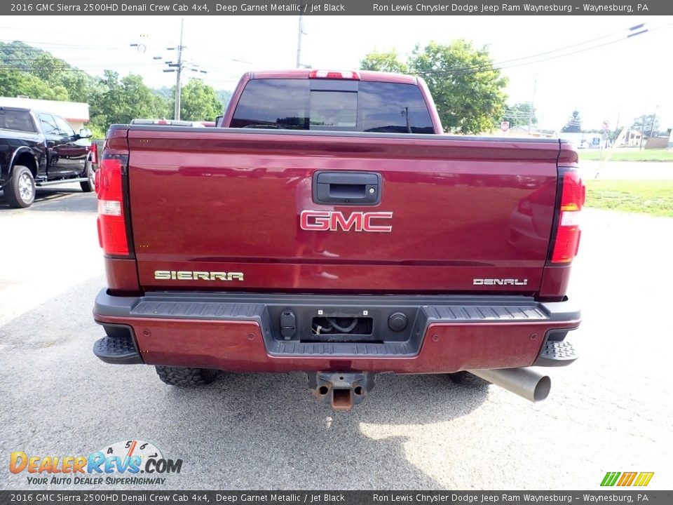 Deep Garnet Metallic 2016 GMC Sierra 2500HD Denali Crew Cab 4x4 Photo #5