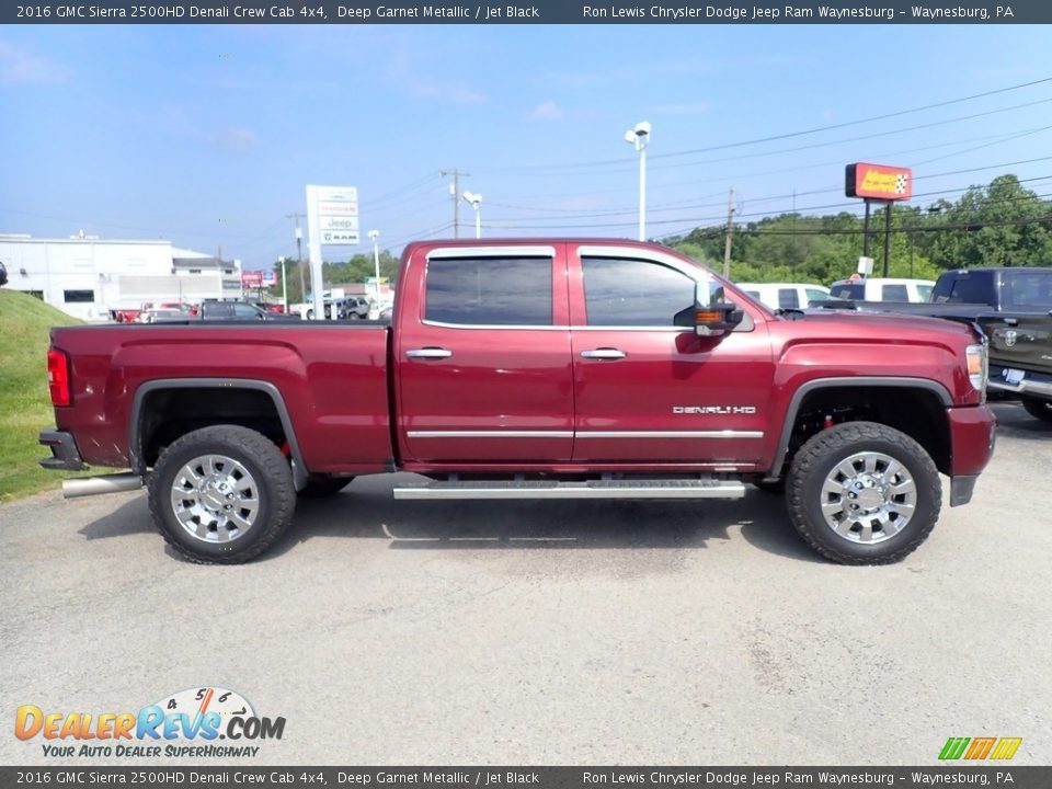 Deep Garnet Metallic 2016 GMC Sierra 2500HD Denali Crew Cab 4x4 Photo #7