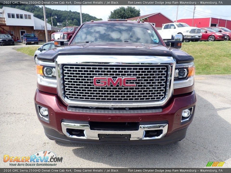 Deep Garnet Metallic 2016 GMC Sierra 2500HD Denali Crew Cab 4x4 Photo #9