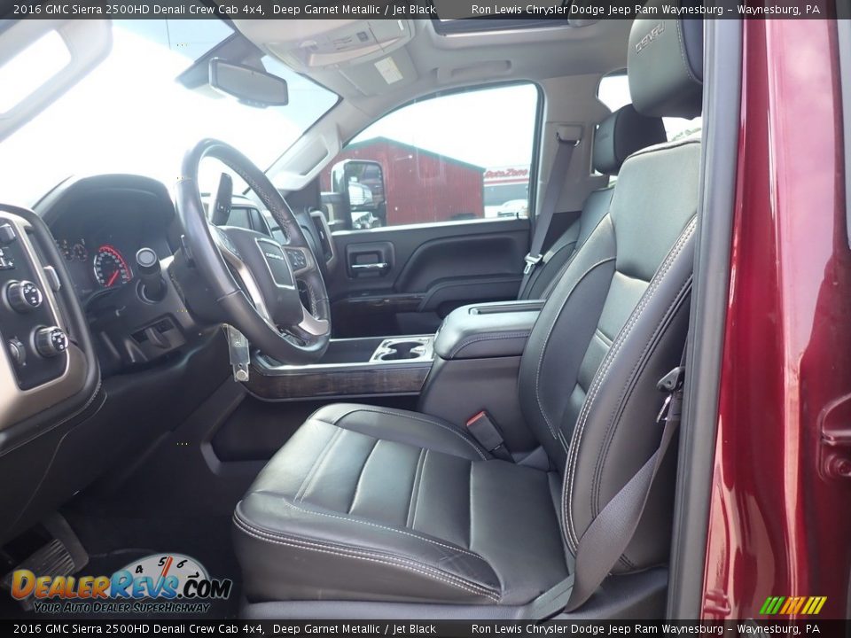 Front Seat of 2016 GMC Sierra 2500HD Denali Crew Cab 4x4 Photo #15