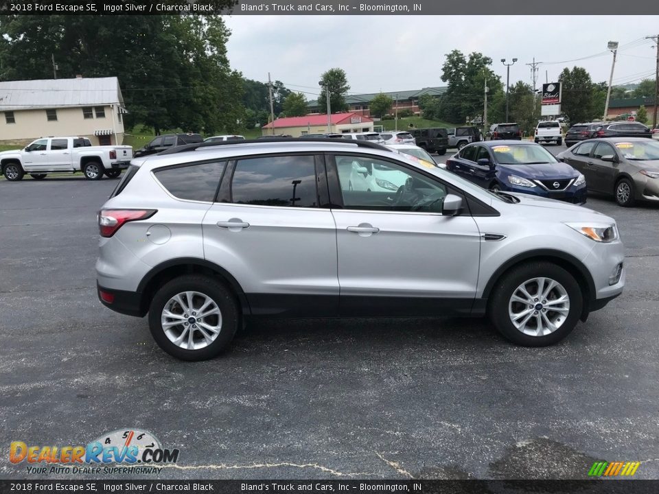 2018 Ford Escape SE Ingot Silver / Charcoal Black Photo #5