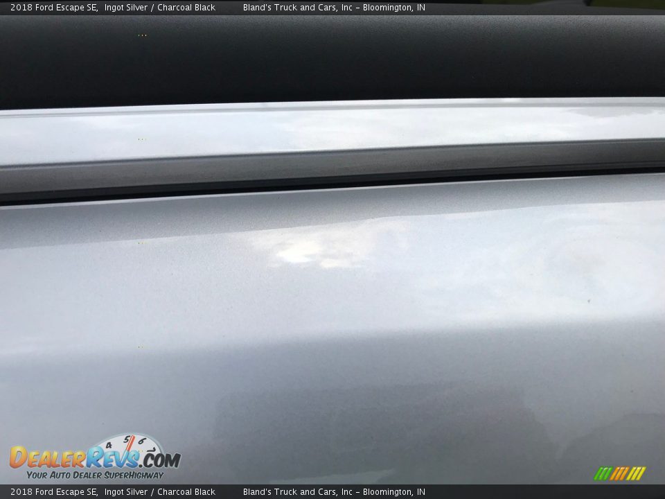2018 Ford Escape SE Ingot Silver / Charcoal Black Photo #11