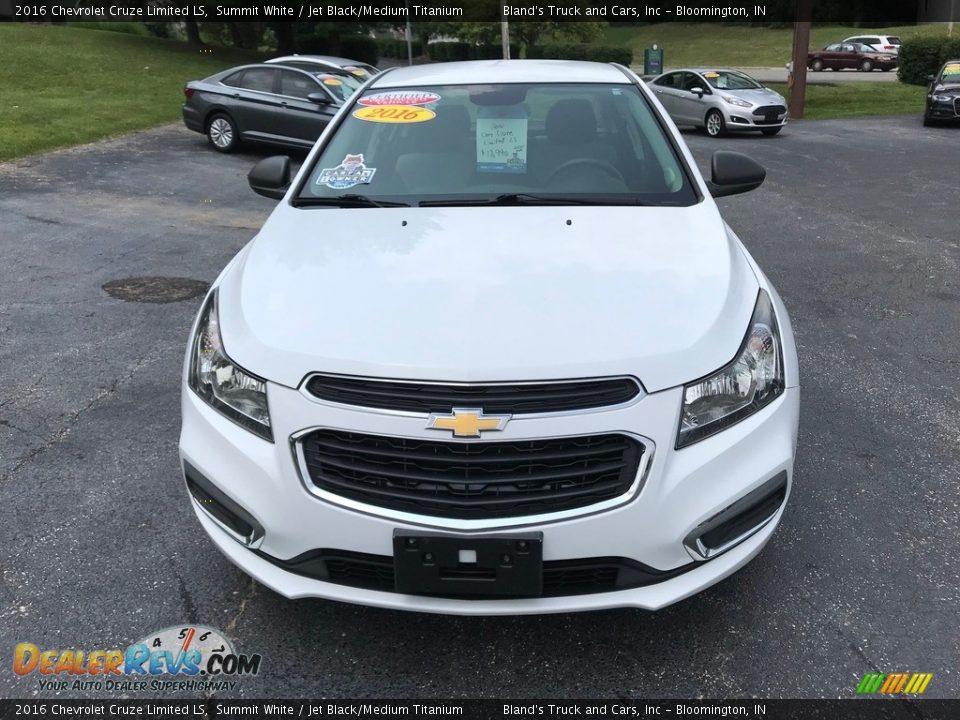 2016 Chevrolet Cruze Limited LS Summit White / Jet Black/Medium Titanium Photo #3