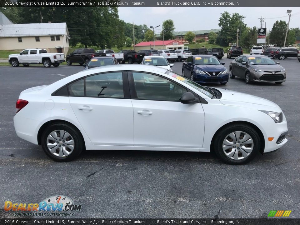 2016 Chevrolet Cruze Limited LS Summit White / Jet Black/Medium Titanium Photo #5