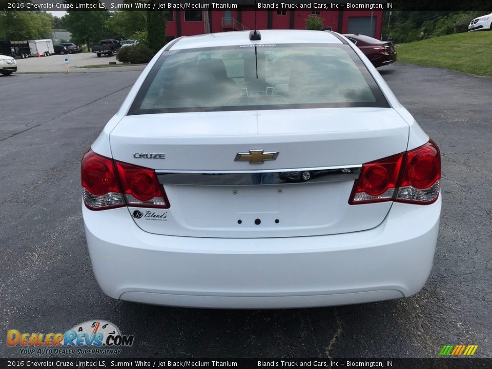 2016 Chevrolet Cruze Limited LS Summit White / Jet Black/Medium Titanium Photo #7