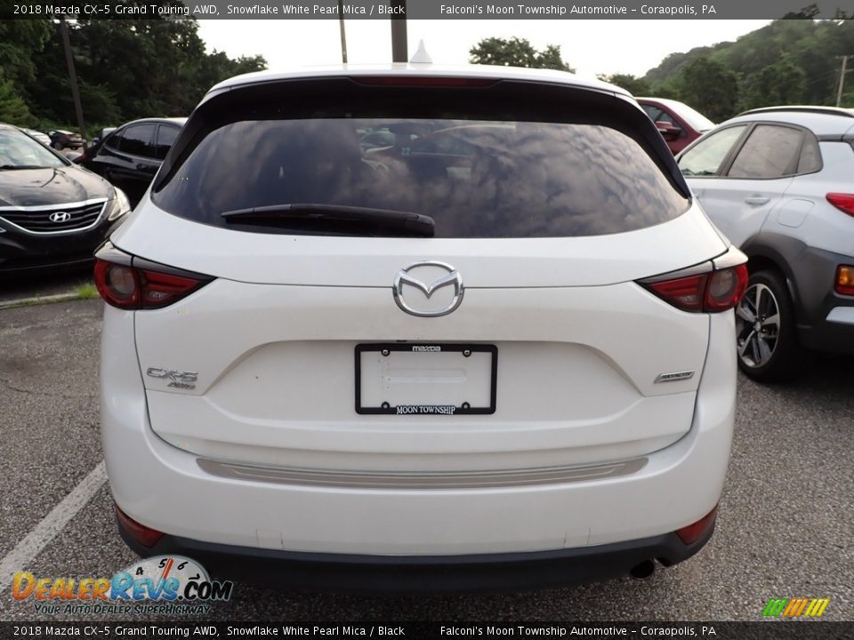 2018 Mazda CX-5 Grand Touring AWD Snowflake White Pearl Mica / Black Photo #3