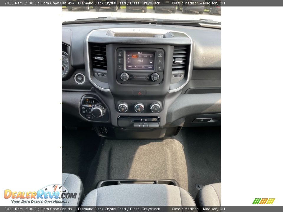 Controls of 2021 Ram 1500 Big Horn Crew Cab 4x4 Photo #6
