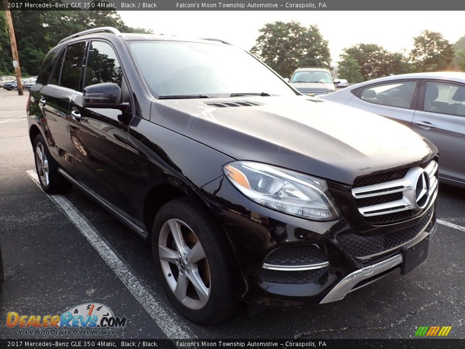 2017 Mercedes-Benz GLE 350 4Matic Black / Black Photo #4