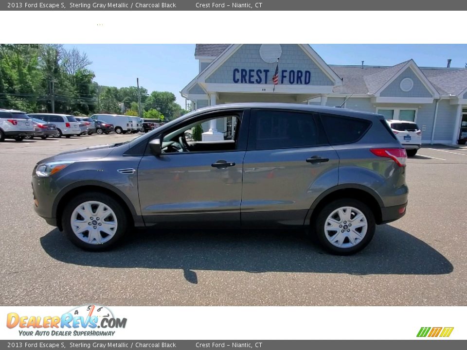 2013 Ford Escape S Sterling Gray Metallic / Charcoal Black Photo #4