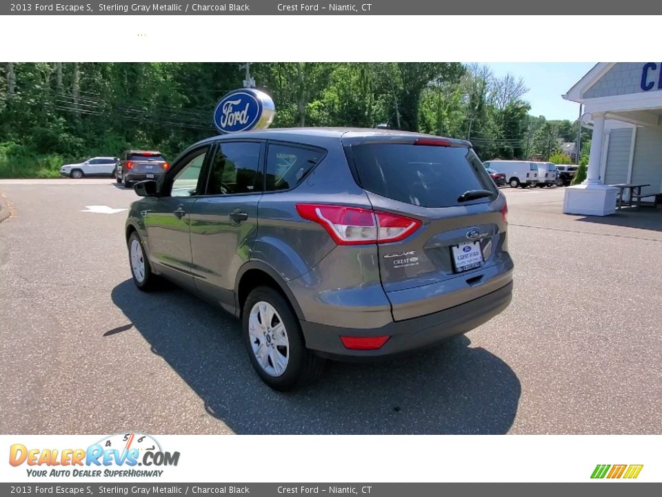2013 Ford Escape S Sterling Gray Metallic / Charcoal Black Photo #5
