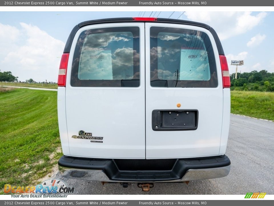 2012 Chevrolet Express 2500 Cargo Van Summit White / Medium Pewter Photo #5