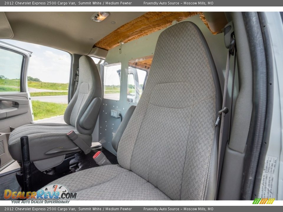 Front Seat of 2012 Chevrolet Express 2500 Cargo Van Photo #18