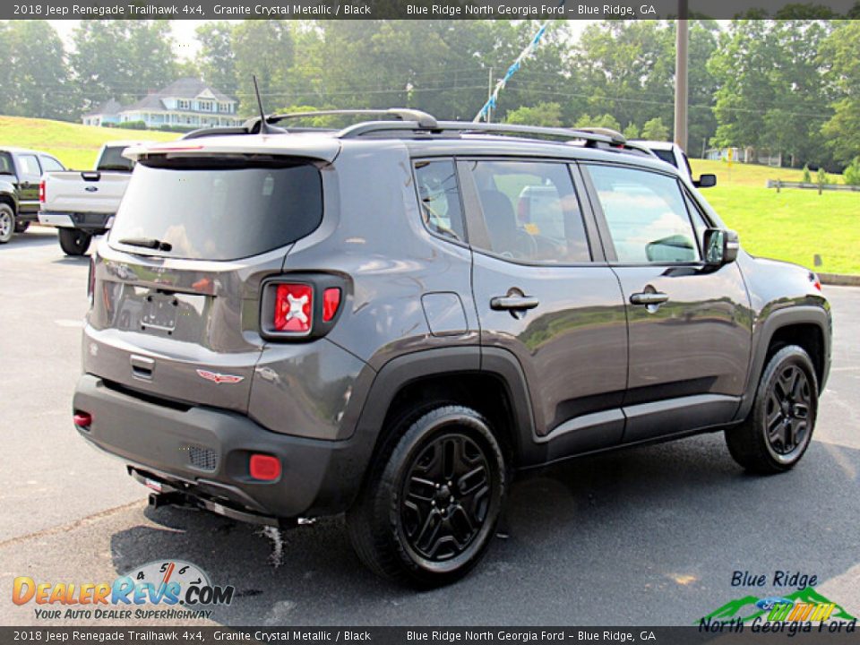 2018 Jeep Renegade Trailhawk 4x4 Granite Crystal Metallic / Black Photo #5