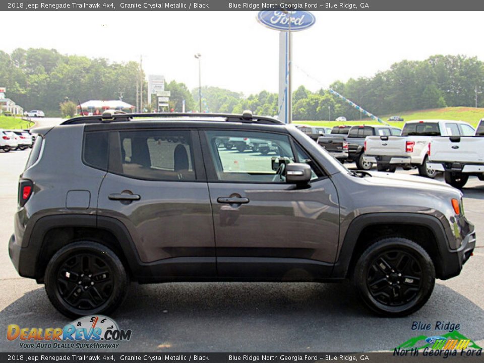 2018 Jeep Renegade Trailhawk 4x4 Granite Crystal Metallic / Black Photo #6