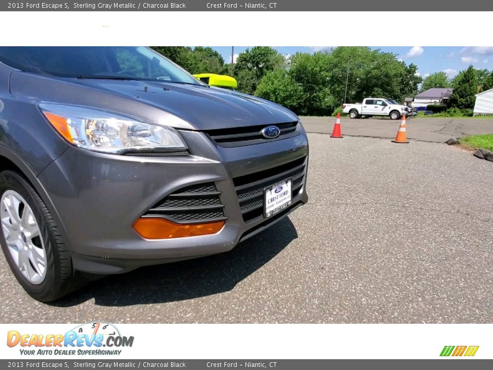 2013 Ford Escape S Sterling Gray Metallic / Charcoal Black Photo #26
