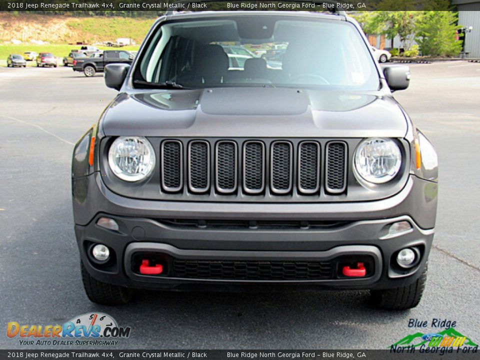 2018 Jeep Renegade Trailhawk 4x4 Granite Crystal Metallic / Black Photo #8