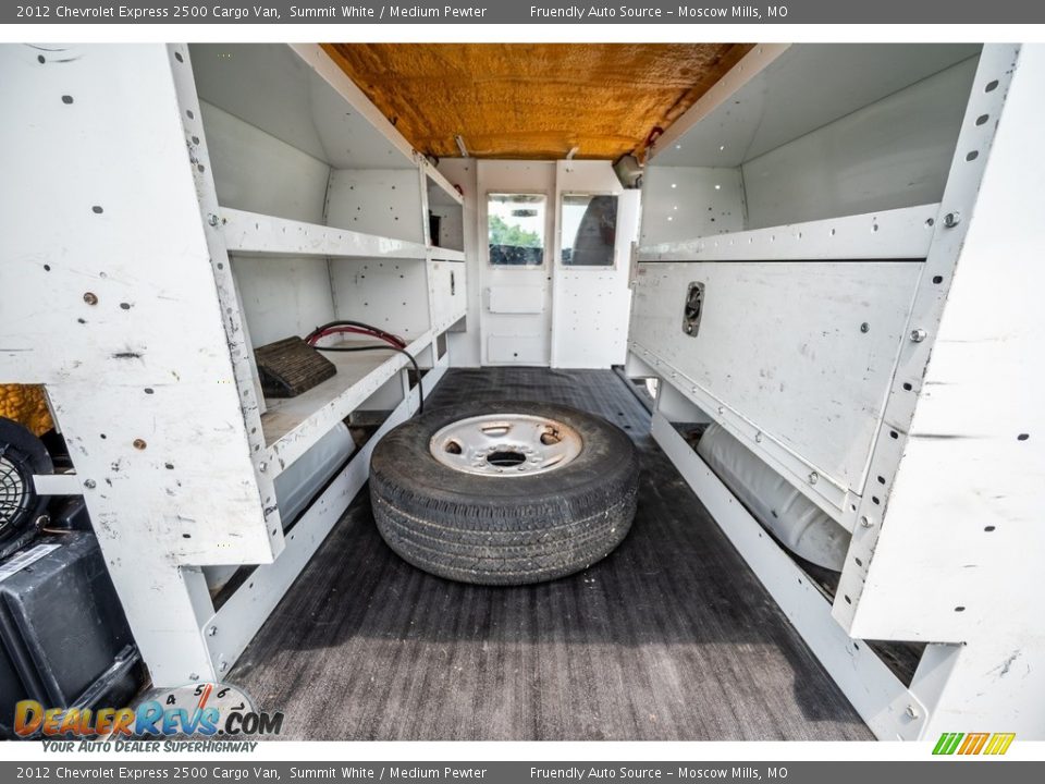 2012 Chevrolet Express 2500 Cargo Van Summit White / Medium Pewter Photo #24
