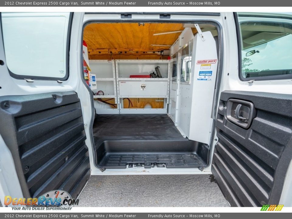 2012 Chevrolet Express 2500 Cargo Van Summit White / Medium Pewter Photo #26