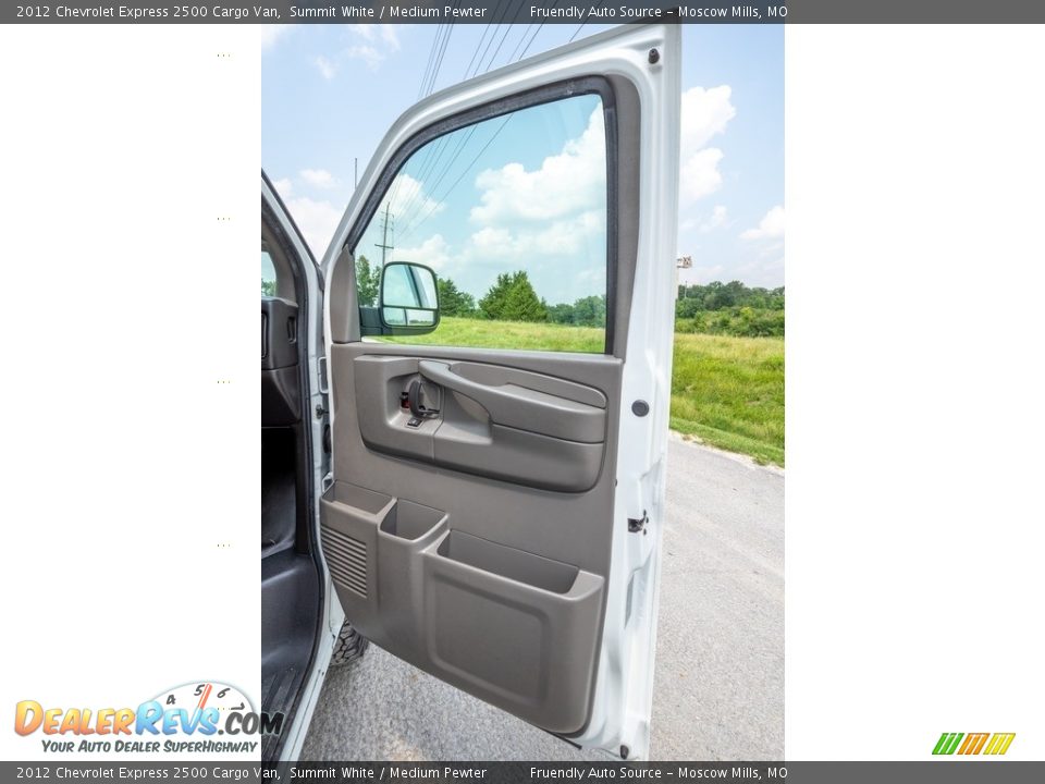 Door Panel of 2012 Chevrolet Express 2500 Cargo Van Photo #29