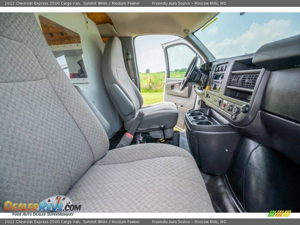 Front Seat of 2012 Chevrolet Express 2500 Cargo Van Photo #31
