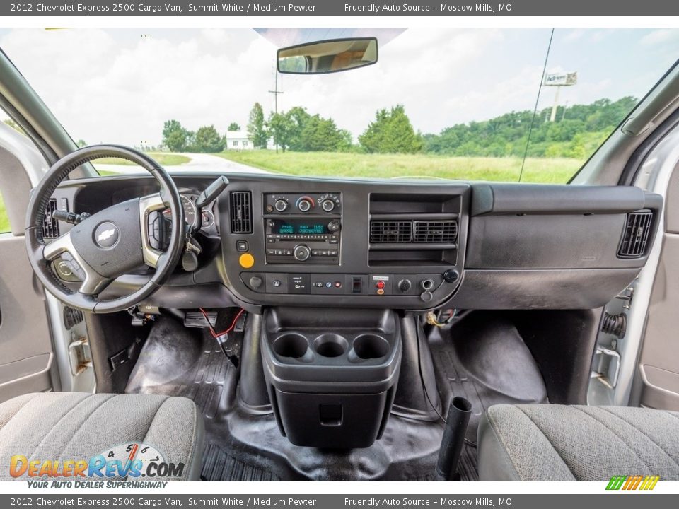 Medium Pewter Interior - 2012 Chevrolet Express 2500 Cargo Van Photo #33