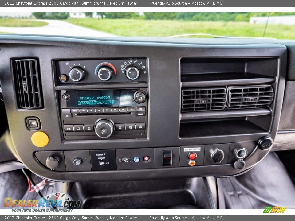 Controls of 2012 Chevrolet Express 2500 Cargo Van Photo #34