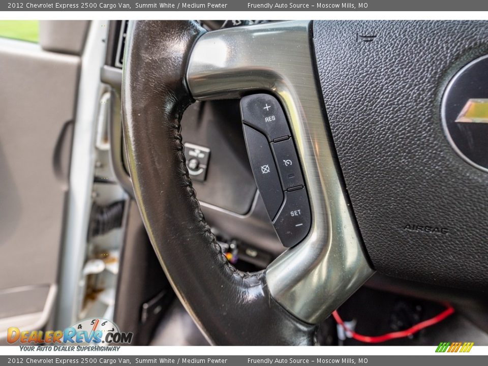 2012 Chevrolet Express 2500 Cargo Van Steering Wheel Photo #36