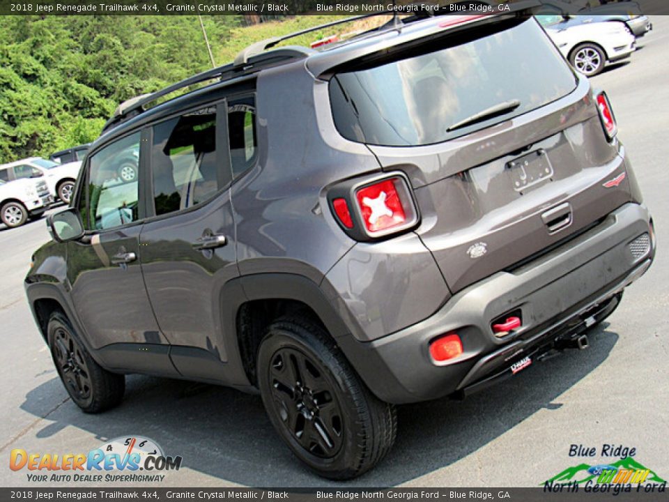 2018 Jeep Renegade Trailhawk 4x4 Granite Crystal Metallic / Black Photo #28