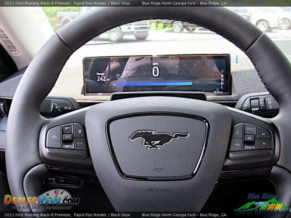 2021 Ford Mustang Mach-E Premium Steering Wheel Photo #17