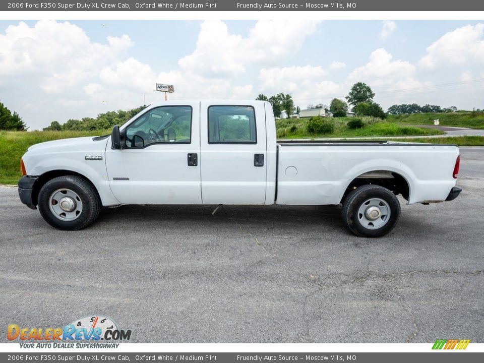 Oxford White 2006 Ford F350 Super Duty XL Crew Cab Photo #7