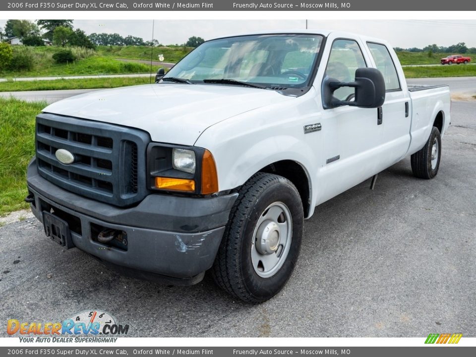 Oxford White 2006 Ford F350 Super Duty XL Crew Cab Photo #8