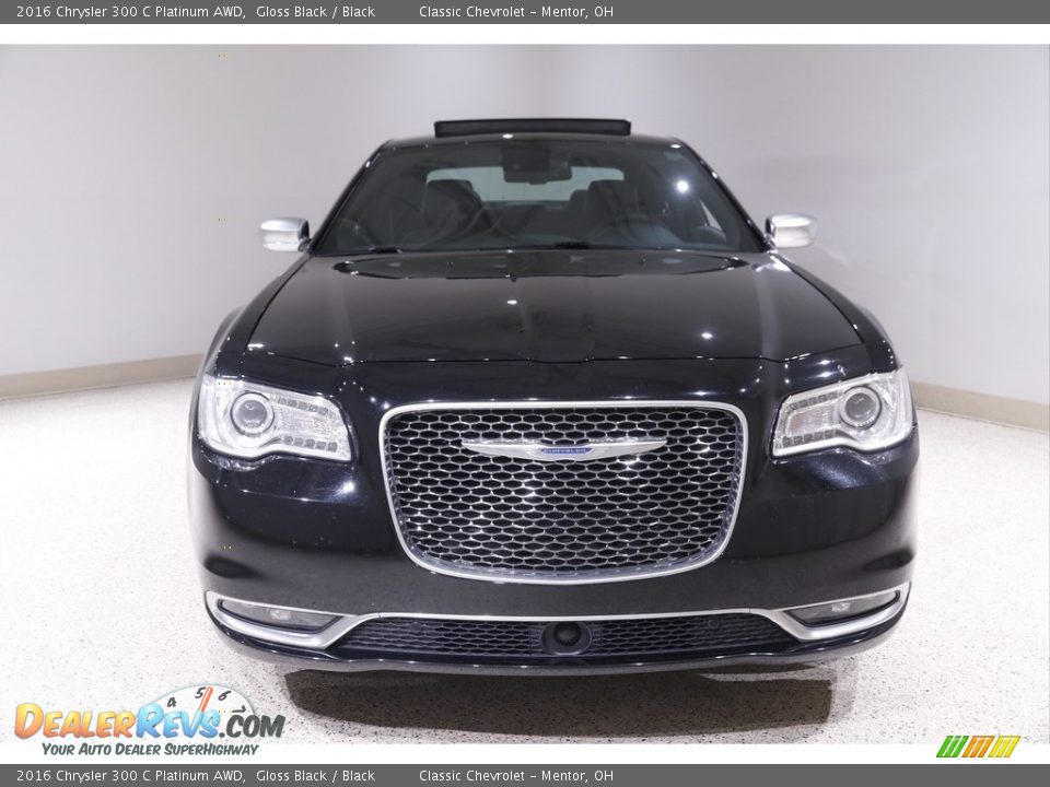 2016 Chrysler 300 C Platinum AWD Gloss Black / Black Photo #2