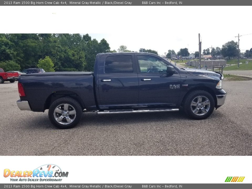 2013 Ram 1500 Big Horn Crew Cab 4x4 Mineral Gray Metallic / Black/Diesel Gray Photo #5