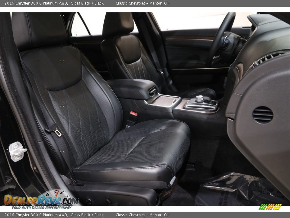 Front Seat of 2016 Chrysler 300 C Platinum AWD Photo #16
