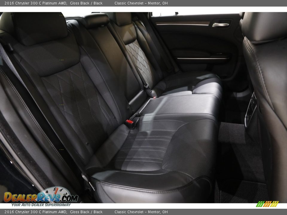 Rear Seat of 2016 Chrysler 300 C Platinum AWD Photo #17