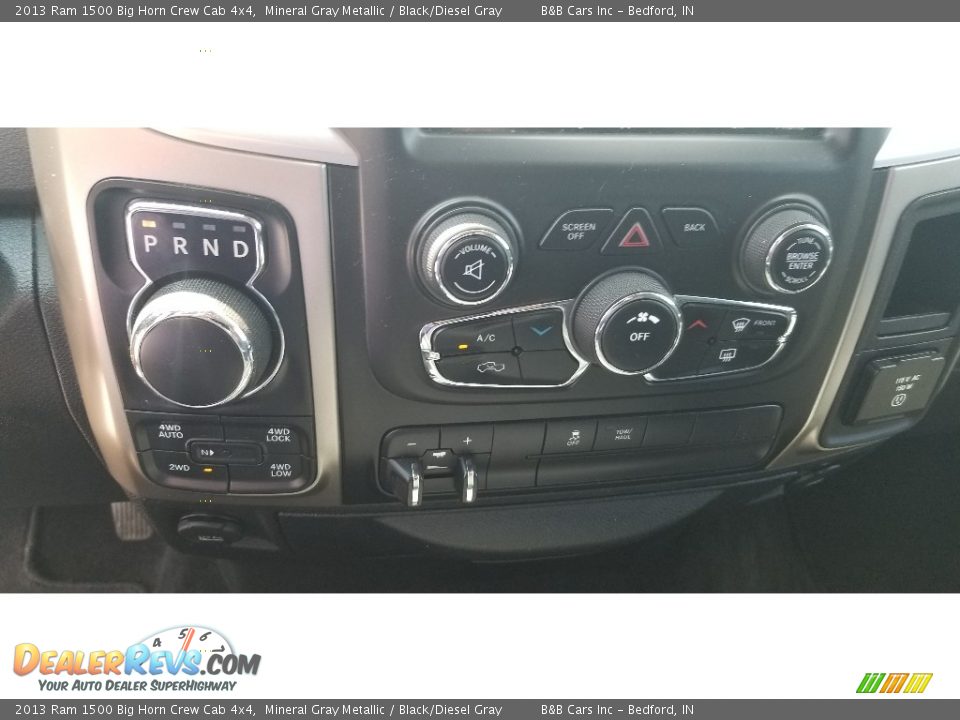 2013 Ram 1500 Big Horn Crew Cab 4x4 Mineral Gray Metallic / Black/Diesel Gray Photo #19