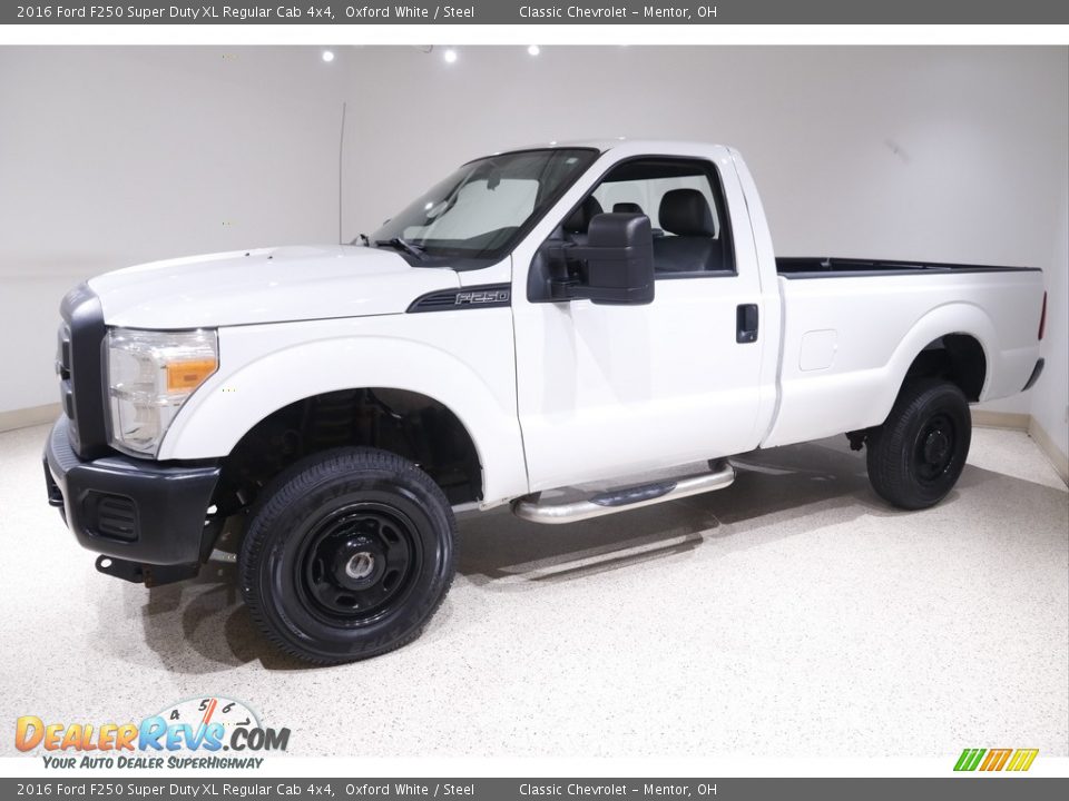 Oxford White 2016 Ford F250 Super Duty XL Regular Cab 4x4 Photo #3