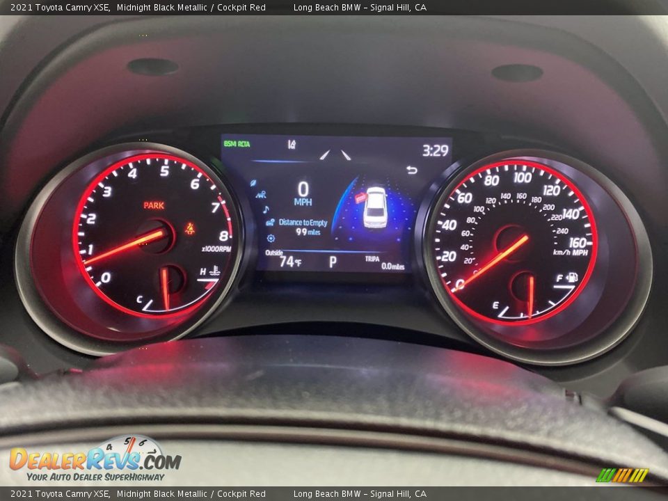 2021 Toyota Camry XSE Gauges Photo #22