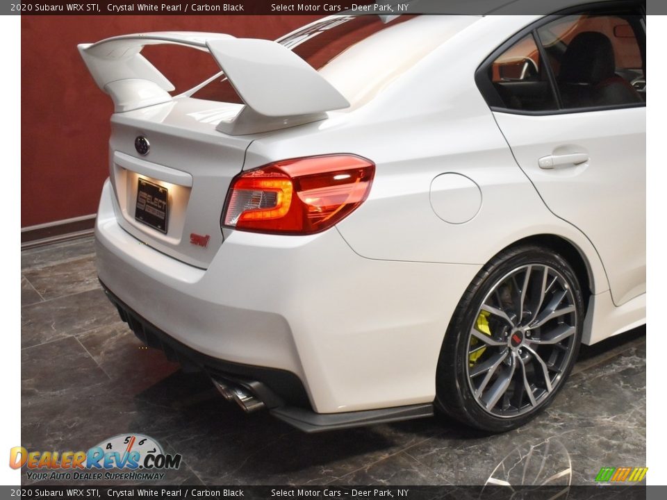 2020 Subaru WRX STI Crystal White Pearl / Carbon Black Photo #5