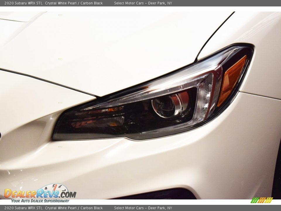 2020 Subaru WRX STI Crystal White Pearl / Carbon Black Photo #9