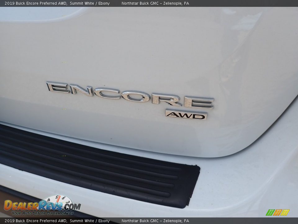 2019 Buick Encore Preferred AWD Summit White / Ebony Photo #6